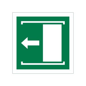 Slide to Open Symbol Sign