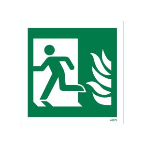 NHS Estates Running Man Left Sign