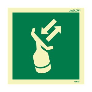 JacGLOW Photoluminescent SART Sign