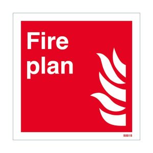 Fire Plan Sign