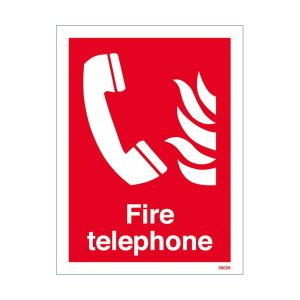 Fire Telephone Sign
