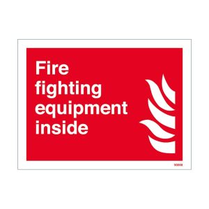 Fire Fighting Equipment Inside Sign