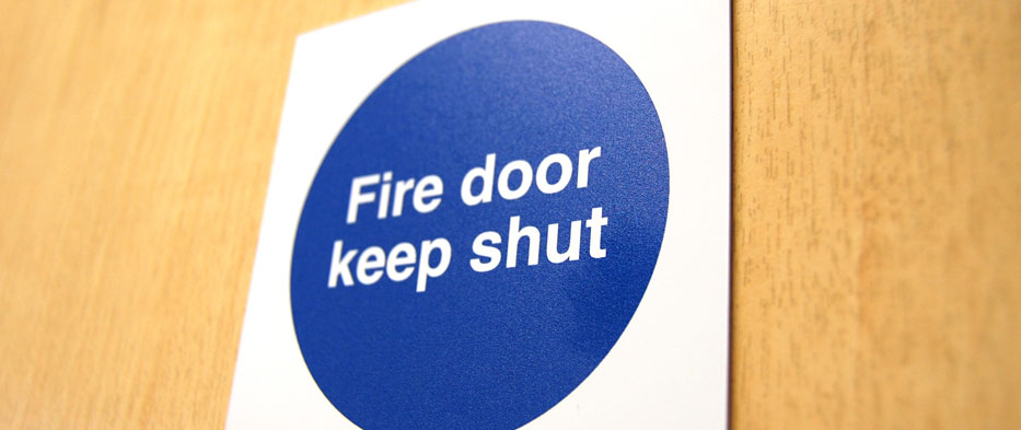 Mandatory Fire Door and Escape Route