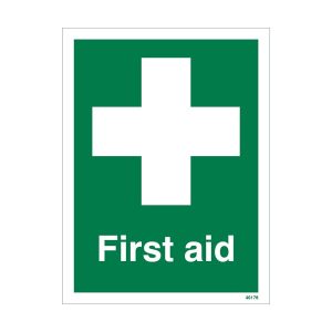 First Aid Sign