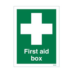 First Aid Box Sign