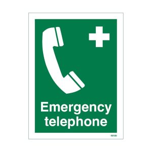 Emergency Telephone Sign