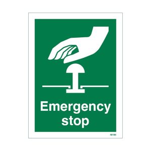 Emergency Stop Sign