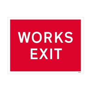 Works Exit Sign