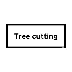 Tree Cutting Sign