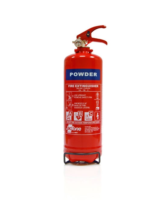Basic 2kg ABC Powder Fire Extinguisher