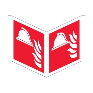 Fire Point Symbol Panoramic Sign