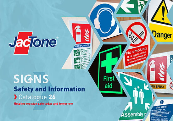 Jactone Safety and Information Signs Catalogue 26