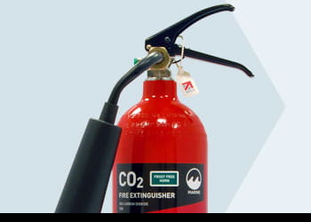 Carbon Dioxide CO2 Fire Extinguisher Jactone Marine