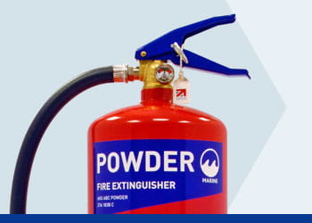 Powder Fire Extinguisher Jactone Marine