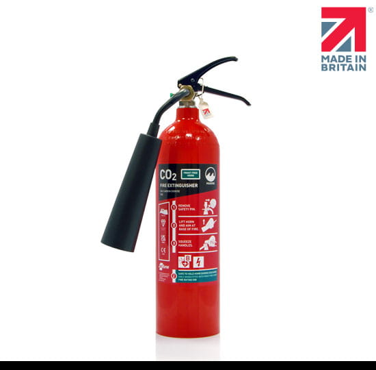 Marine 2kg CO2 Fire Extinguisher with Frost-free Horn