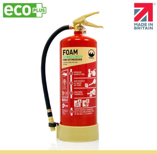 Marine 6 Litre Foam Eco PLUS Fire Extinguisher