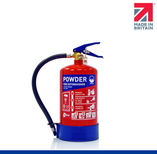 Marine 4kg ABC Powder Fire Extinguisher
