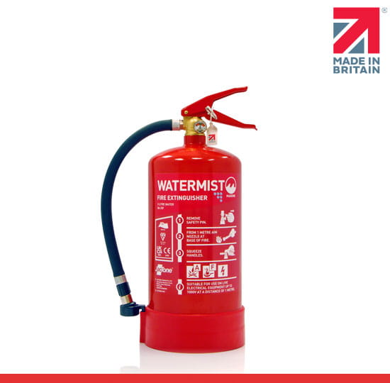 Marine 3 Litre Watermist Fire Extinguisher