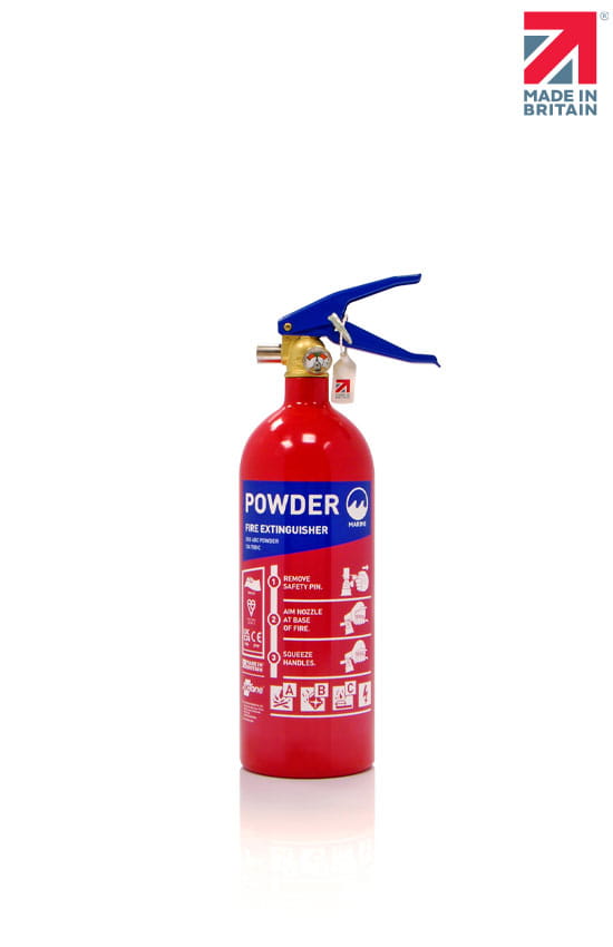 Marine Range 2kg ABC Powder Fire Extinguisher